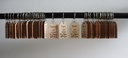 Porte-clé logo personnalisé en bois
