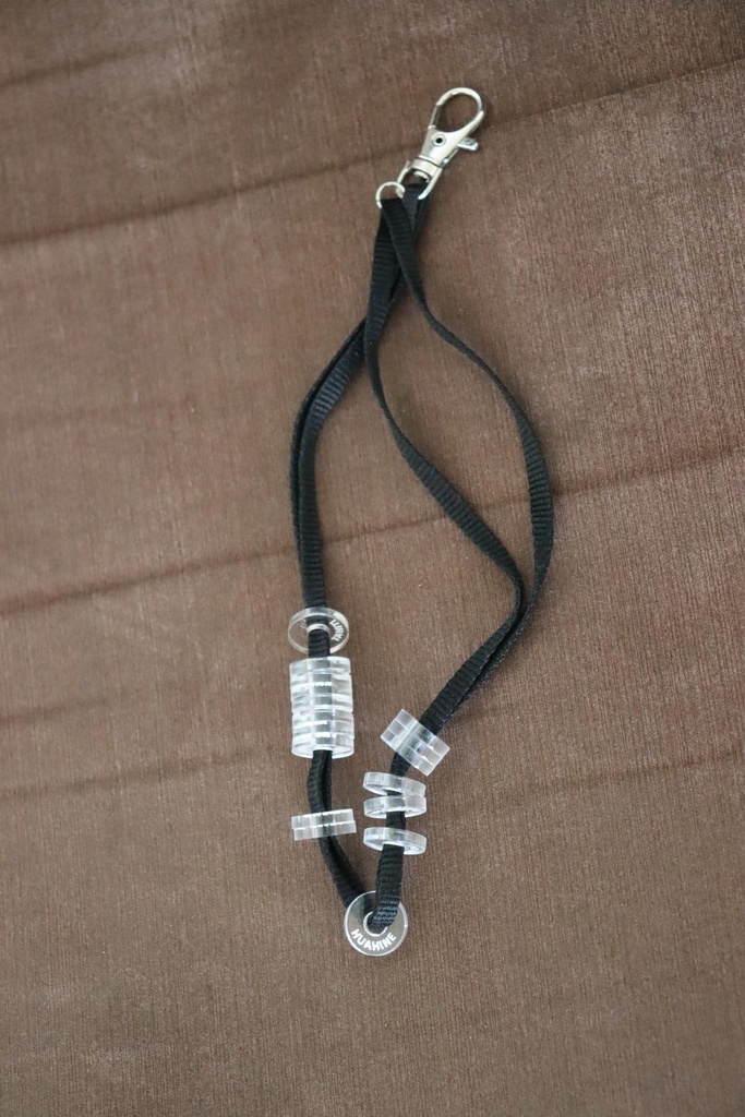 Anneaux personnalisés pour porte clé (x10)