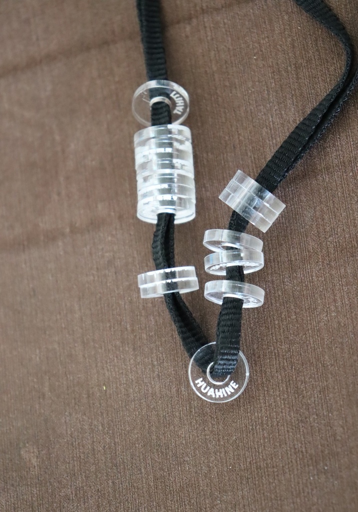 Anneaux personnalisés pour porte clé (x10)