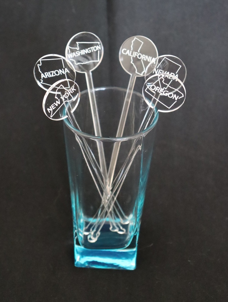 Touillettes personnalisées (x5)