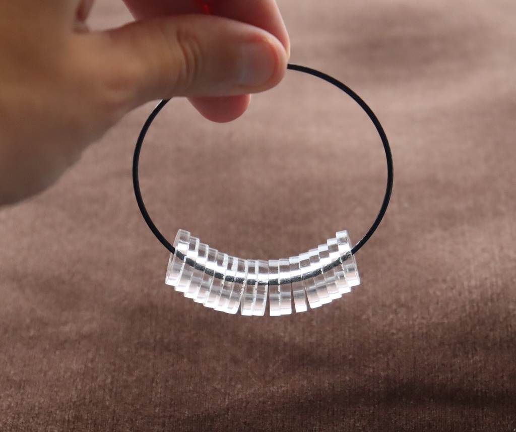 Anneaux personnalisés pour porte clé (x10)