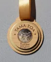 Médaille en bois, nacre & métal ou acrylique
