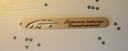 Marque-page plume & expression en bois
