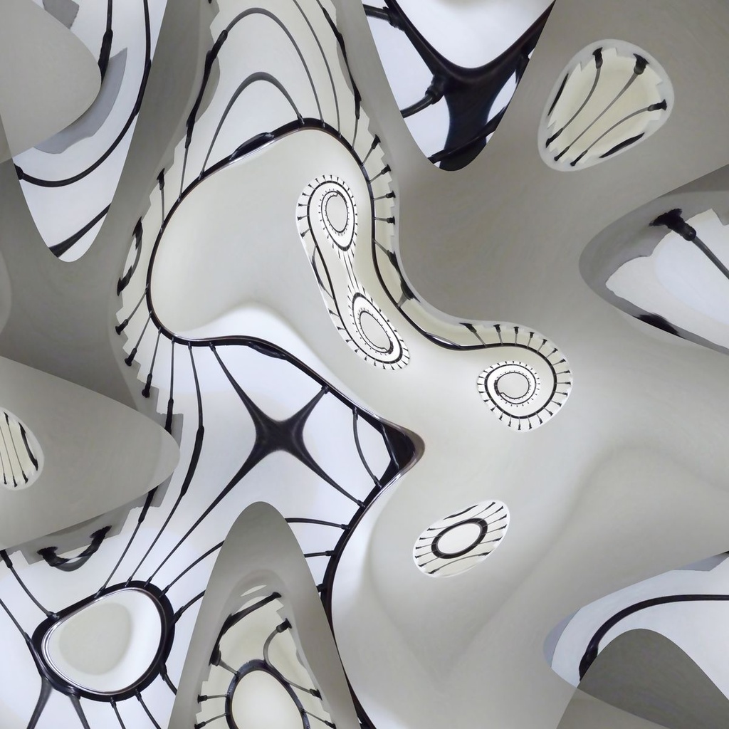 Impression numérique "Stairs"