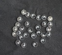 Anneaux gravés pour bijoux en acrylique