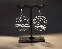 Boucles d'oreilles acrylique concert BSB
