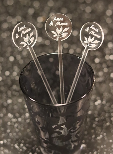 [TOPLPE001] Touillettes personnalisées (x5)