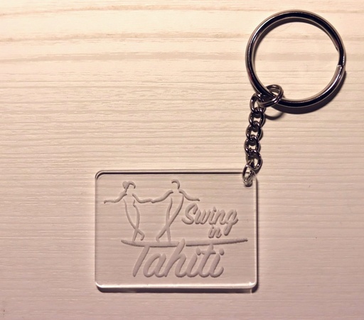 [PCPLLPE001] Porte-clé logo personnalisé en plexi